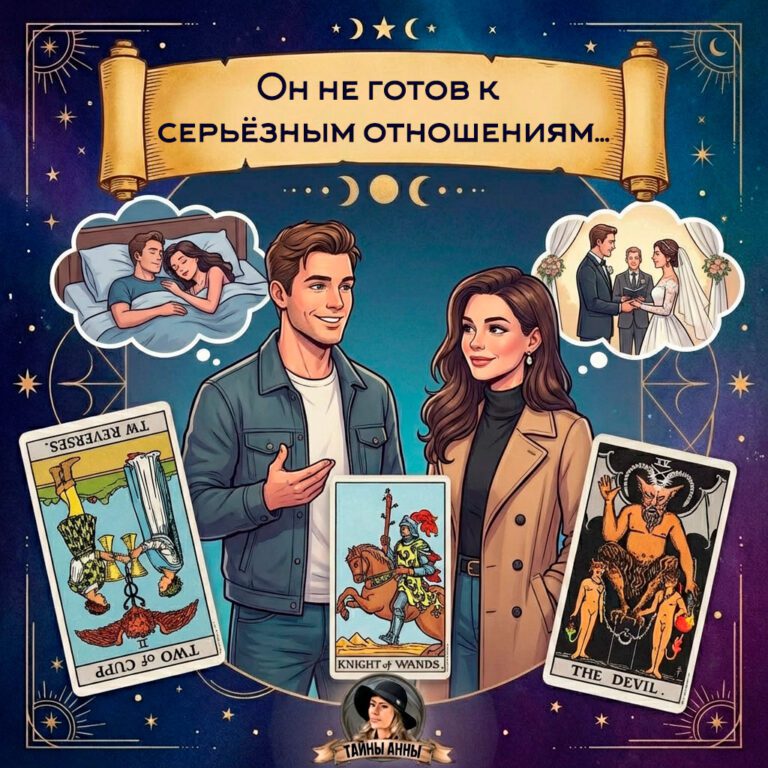 Он не готов к серьёзным отношениям…